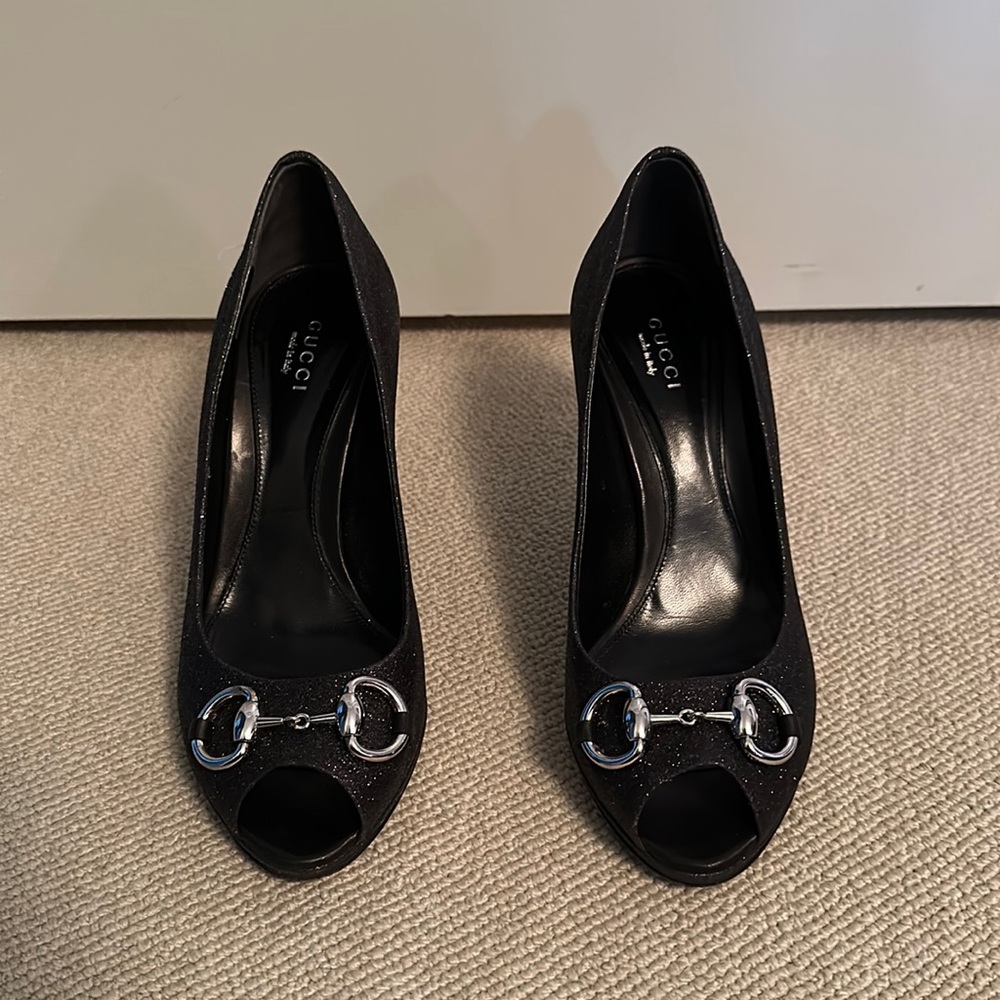Gucci Sparkly Heels